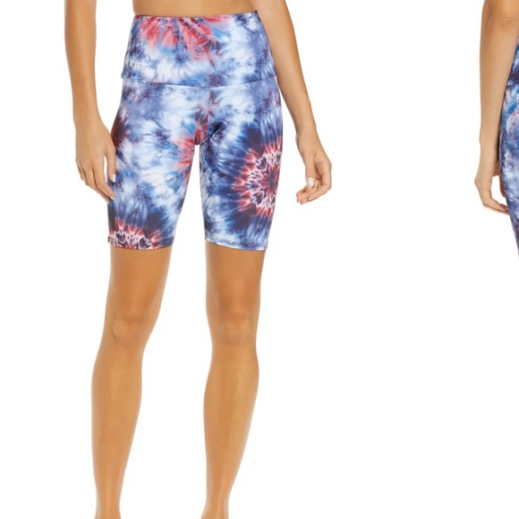 Free People Onzie Fourth tie dye bike shorts - Picture 2 of 4